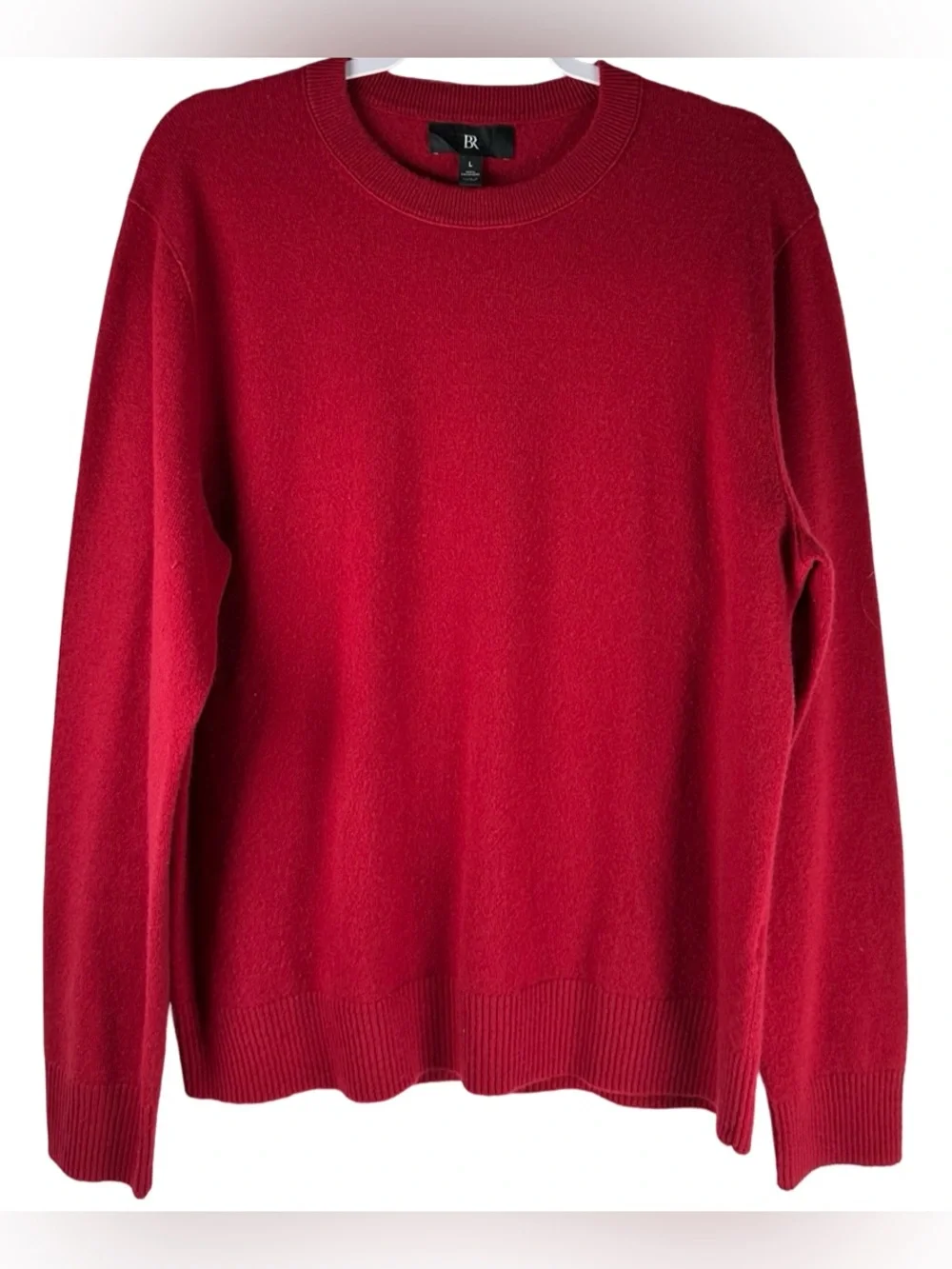 Banana republic 100% Cashmere red crew neck Sweater Men’s Size large